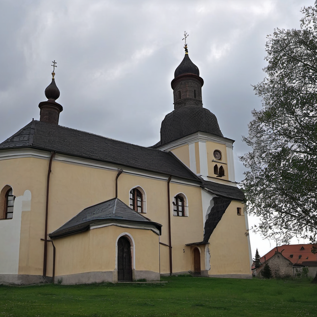 Historická podoba – kostel svatého Jiljí (Libice nad Doubravou)