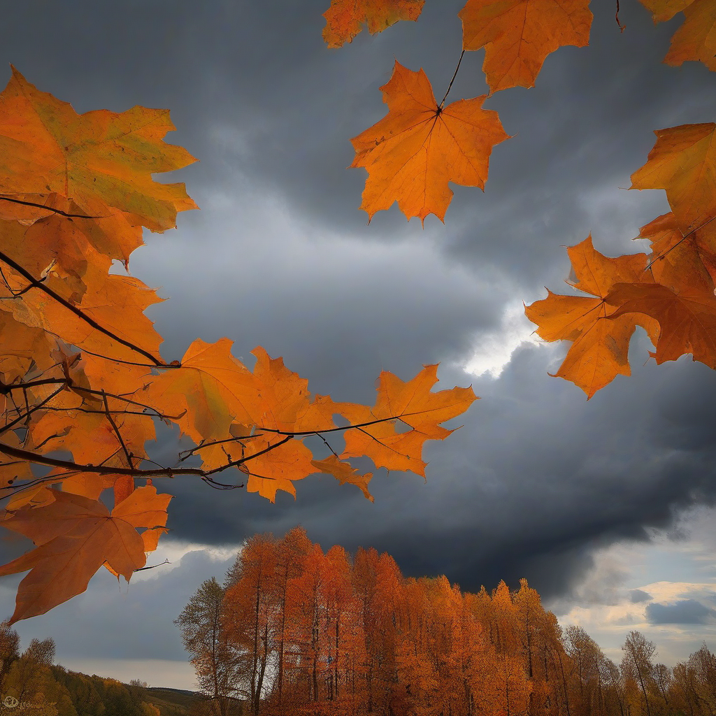 Kostel svatého Josefa (Hrubá Skála) – autumn