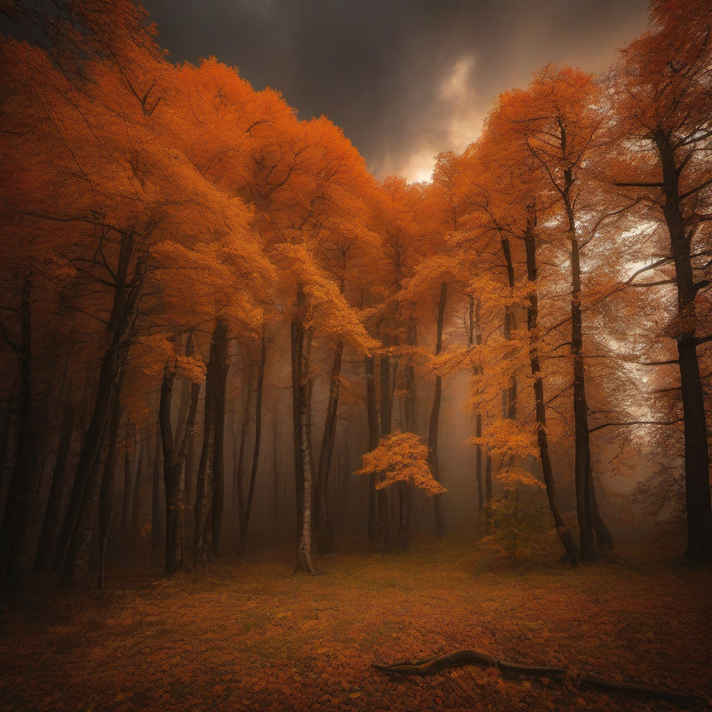 kostel svatého Josefa (Lichkov) – autumn