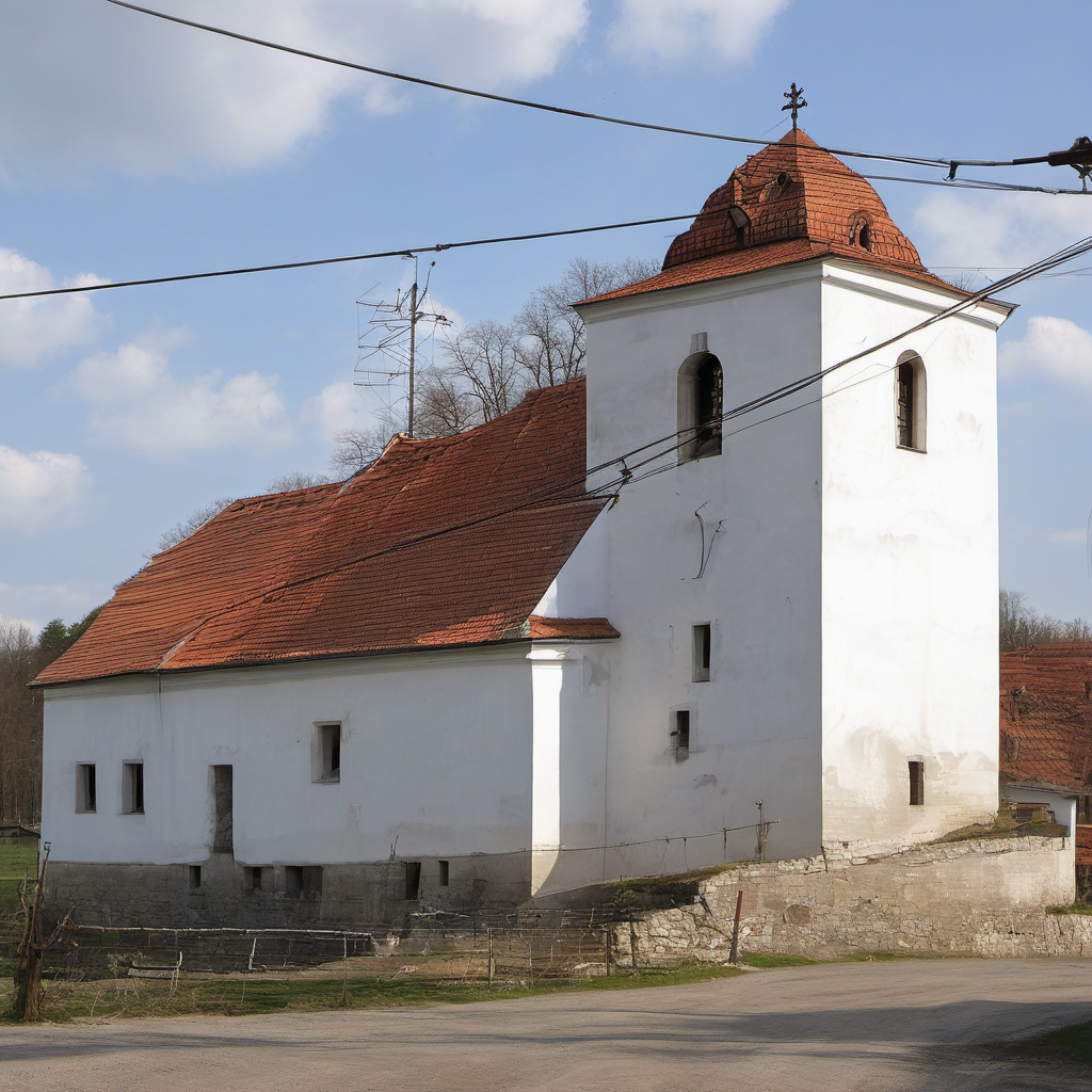 Historická podoba – kostel svatého Leopolda (Rokytná)