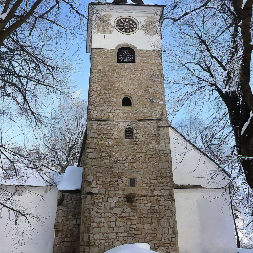 Historická podoba – kostel svatého Martina (Bernartice)