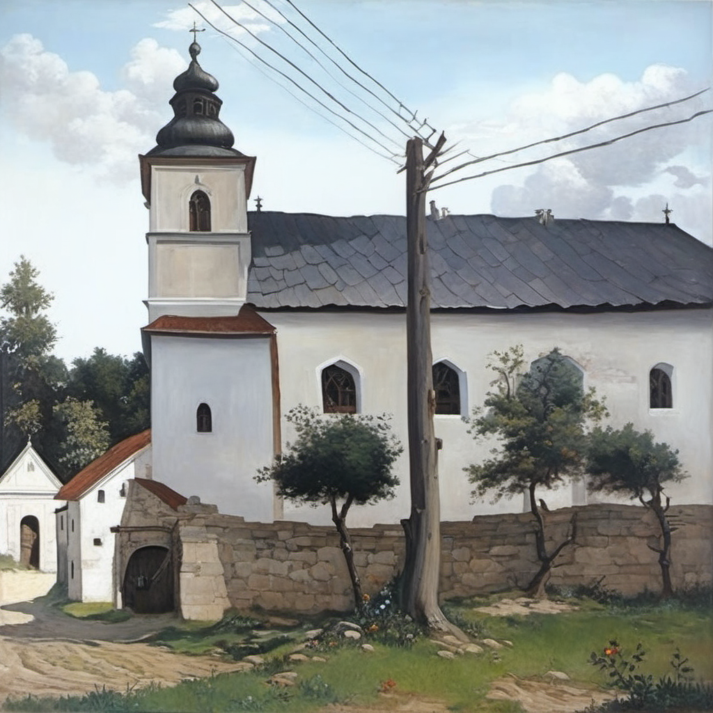 Historická podoba – Kostel svatého Martina (Bohušov)