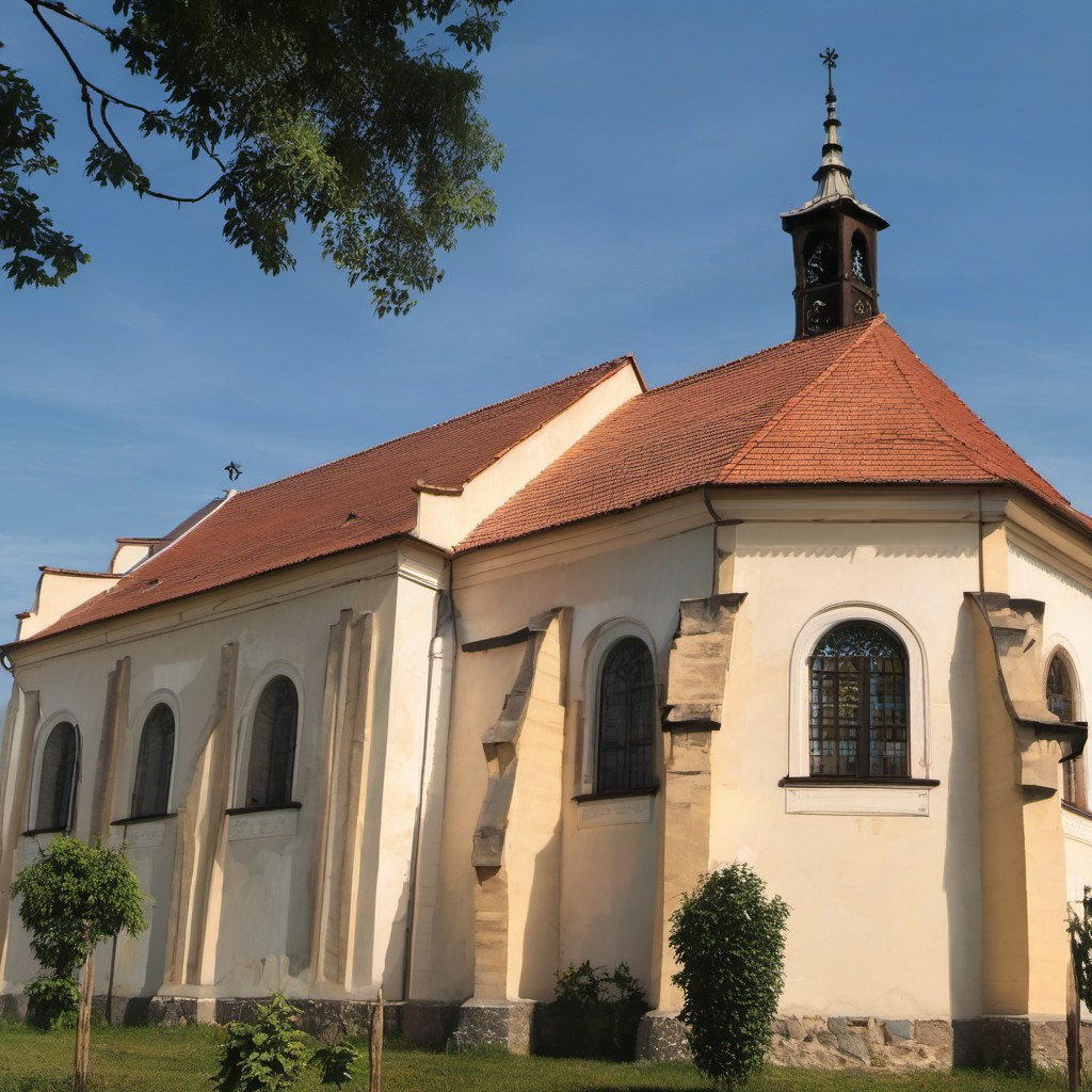 Historická podoba – kostel svatého Martina (Lipová)