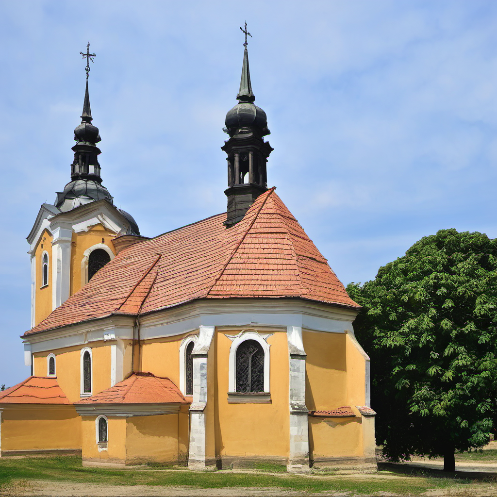 Historická podoba – Kostel svatého Martina v Kozlech