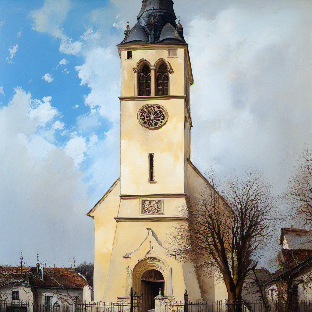 Historická podoba – Kostel svatého Martina ve Vidimi