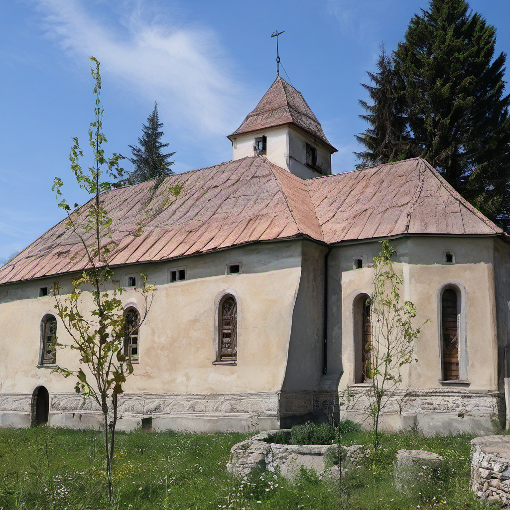 Historická podoba – Kostel svatého Michaela (Černý Důl)