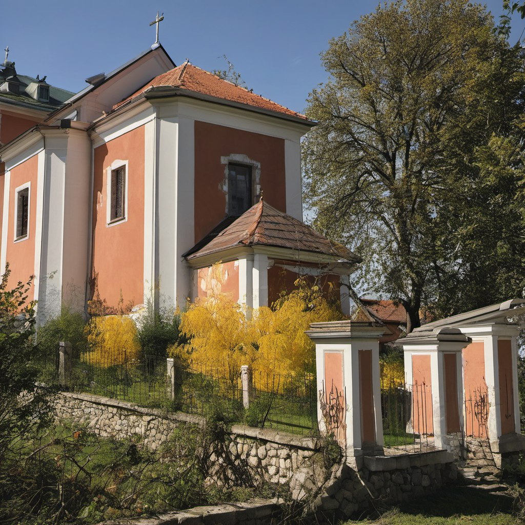 Historická podoba – kostel svatého Michaela (Trojovice)