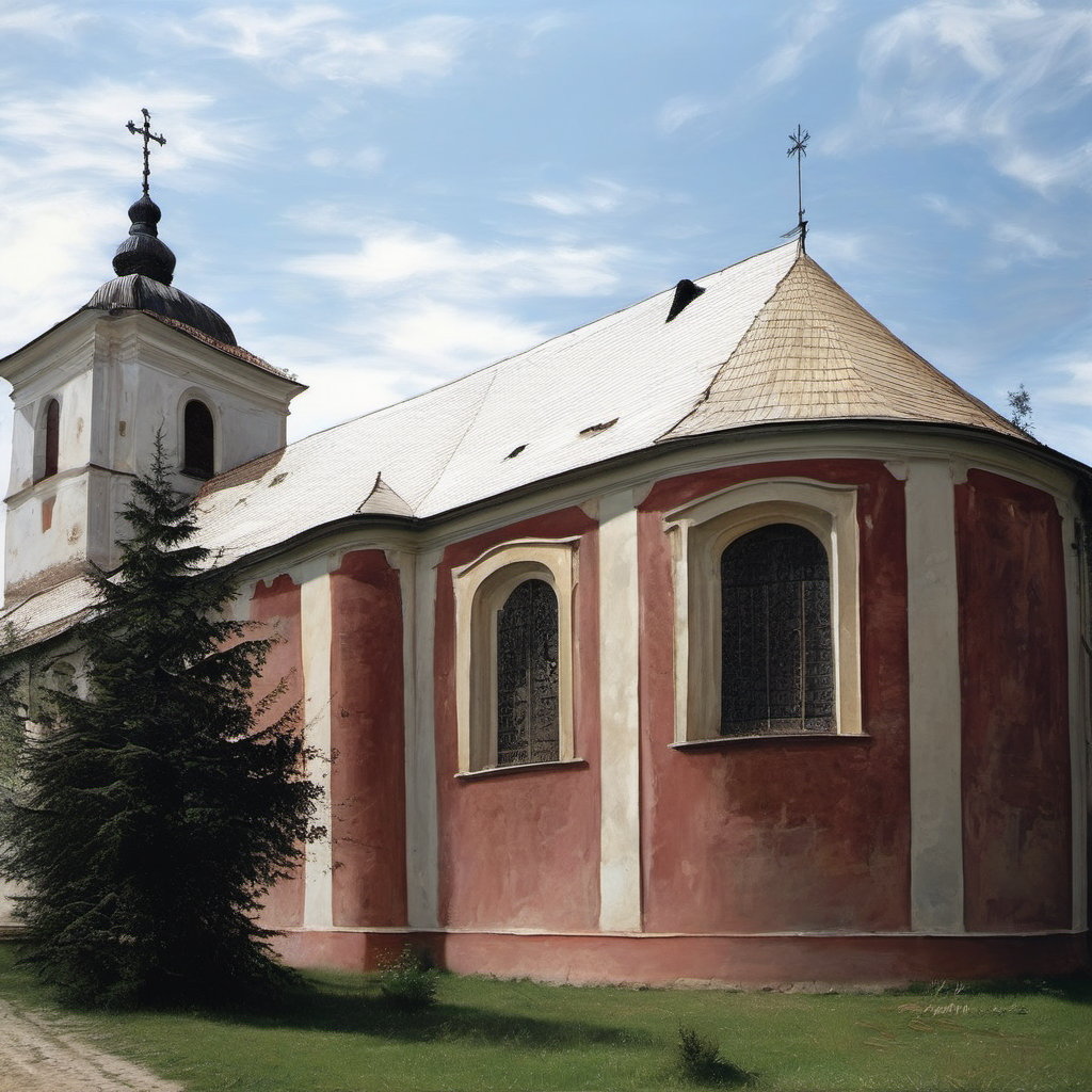 Historická podoba – Kostel svatého Michaela archanděla (Bulovka)