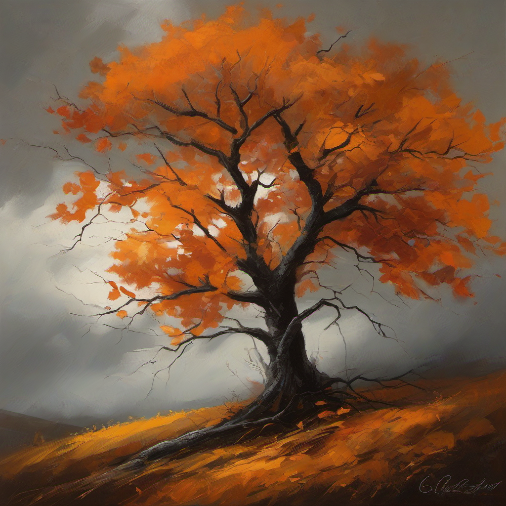 Kostel svatého Mikuláše (Choteč) – autumn