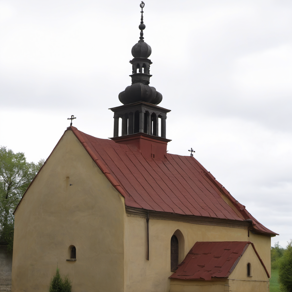 Historická podoba – kostel svatého Mikuláše (Dlouhá Ves)