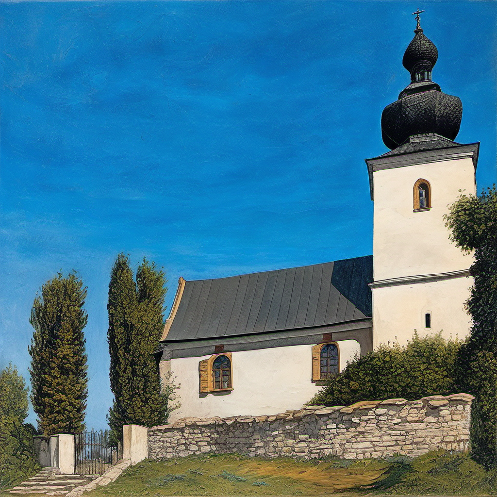 Historická podoba – kostel svatého Mikuláše (Krucemburk)