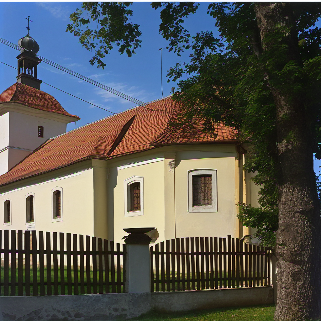 Historická podoba – Kostel svatého Mikuláše (Měcholupy)