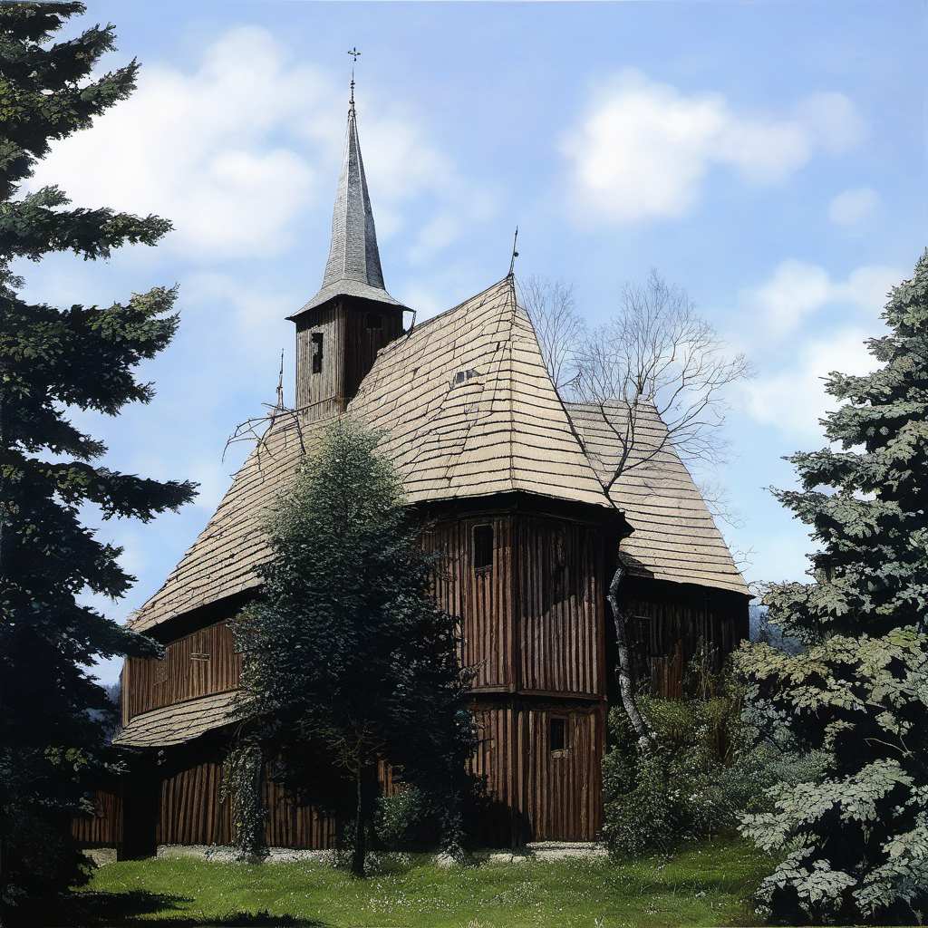 Historická podoba – kostel svatého Ondřeje (Hodslavice)