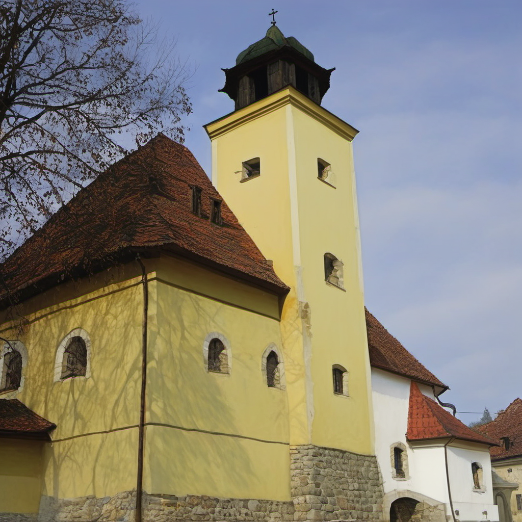Historická podoba – kostel svatého Ondřeje (Roubanina)