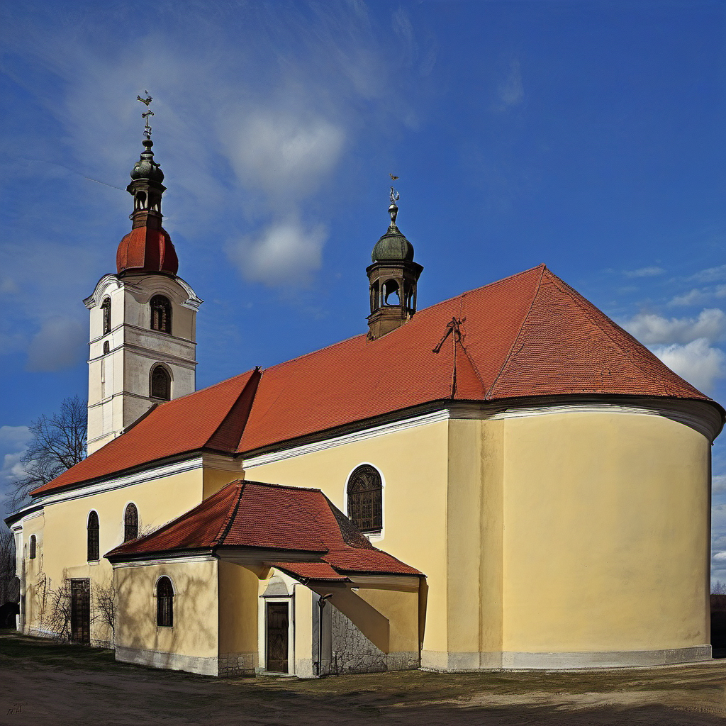 Historická podoba – Kostel svatého Pavla (Pouchov)