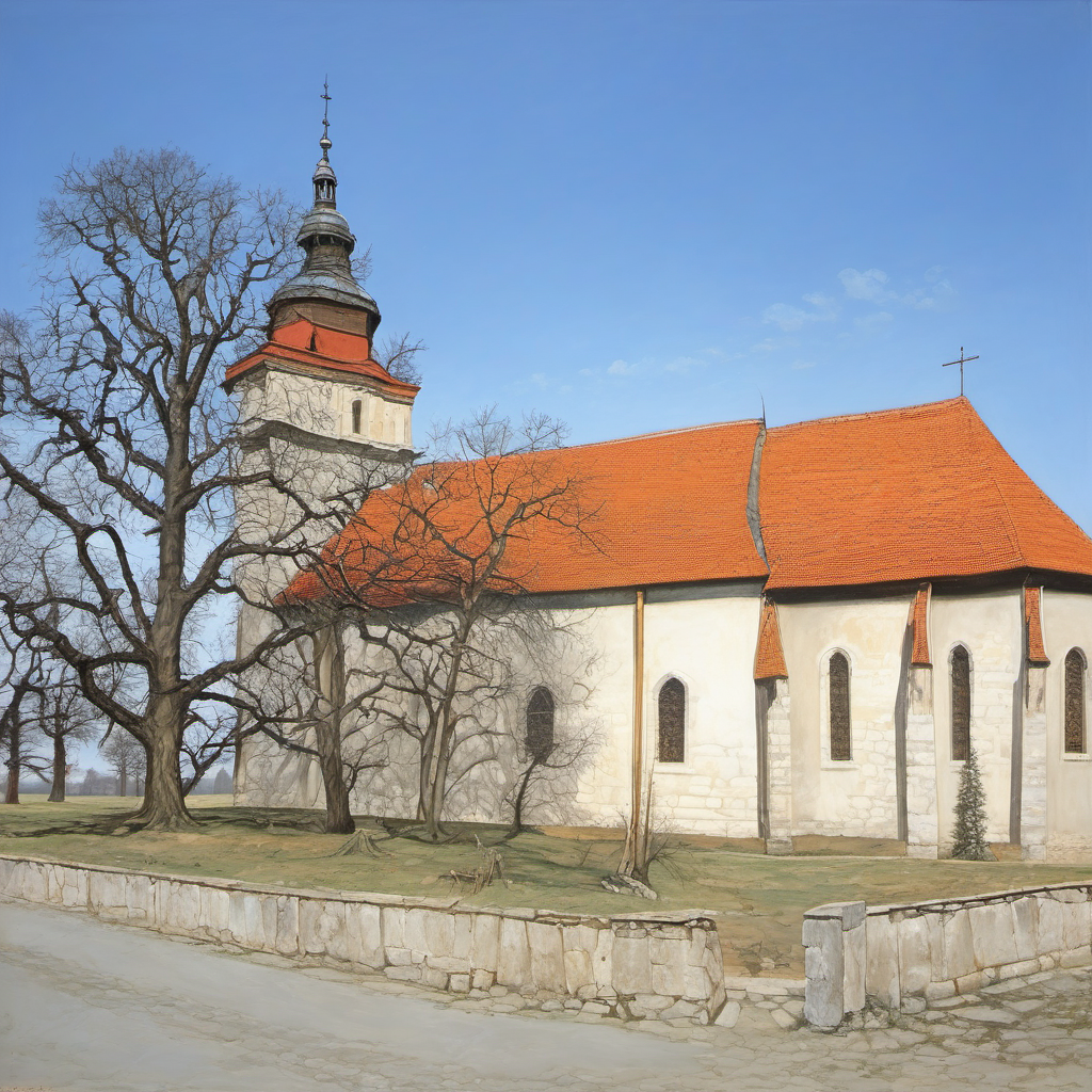 Historická podoba – Kostel svatého Prokopa (Žiželice)