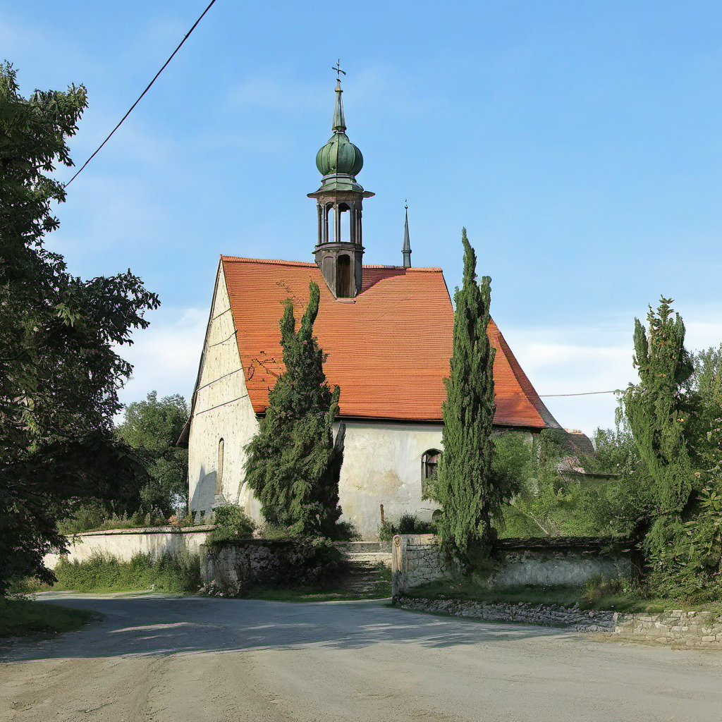 Historická podoba – Kostel svatého Prokopa (Nadslav)
