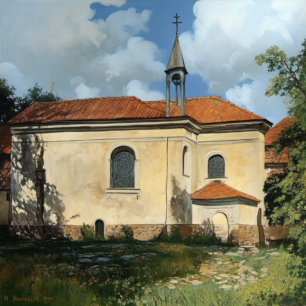 Historická podoba – kostel svatého Prokopa ve Svémyslicích