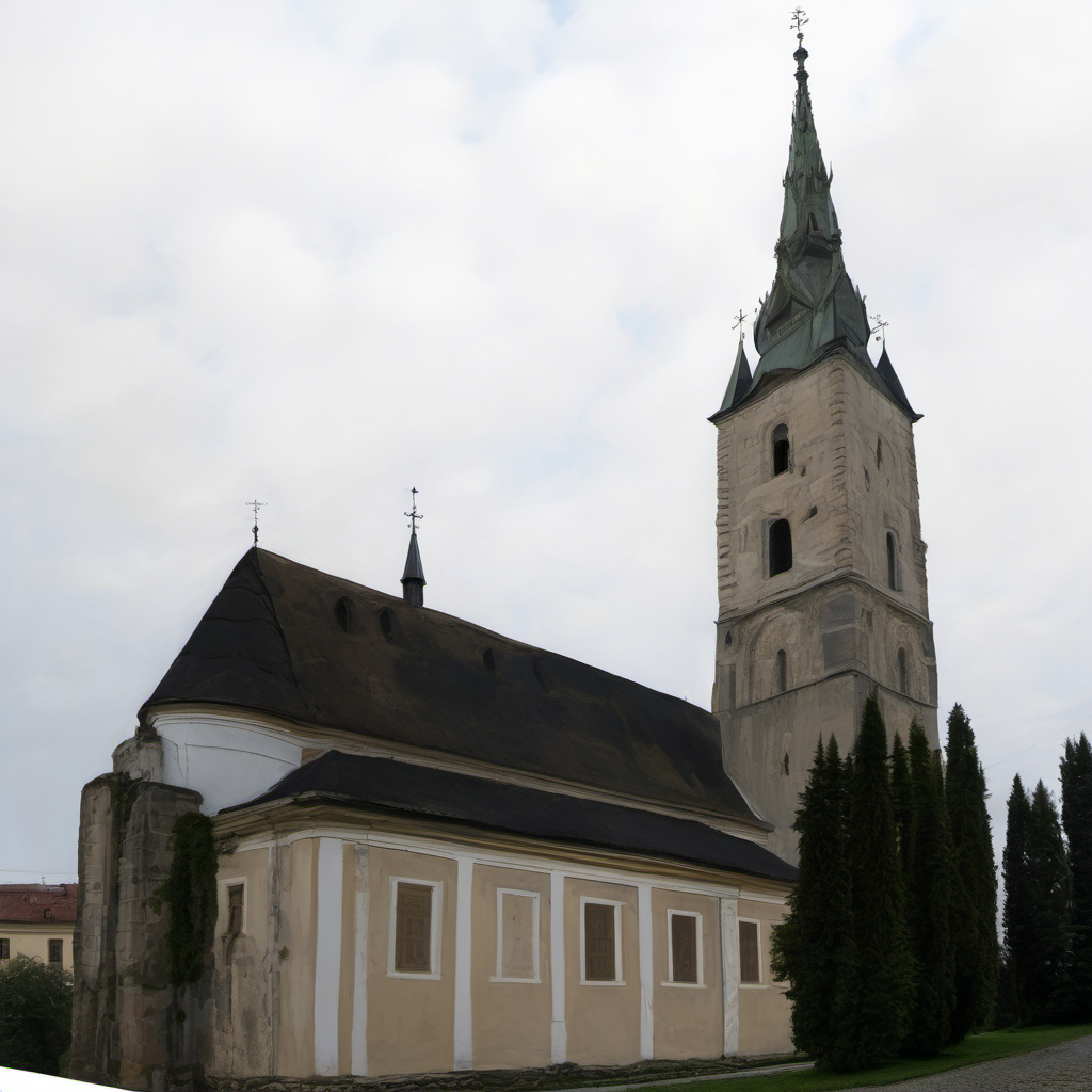 Historická podoba – Kostel svatého Tomáše Becketa
