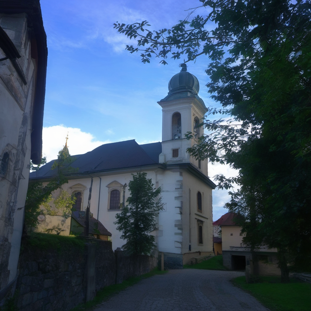 Historická podoba – Kostel svatého Václava (Harrachov)