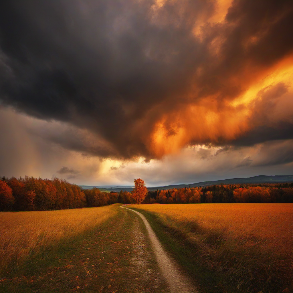 kostel svatého Václava (Světlá nad Sázavou) – autumn