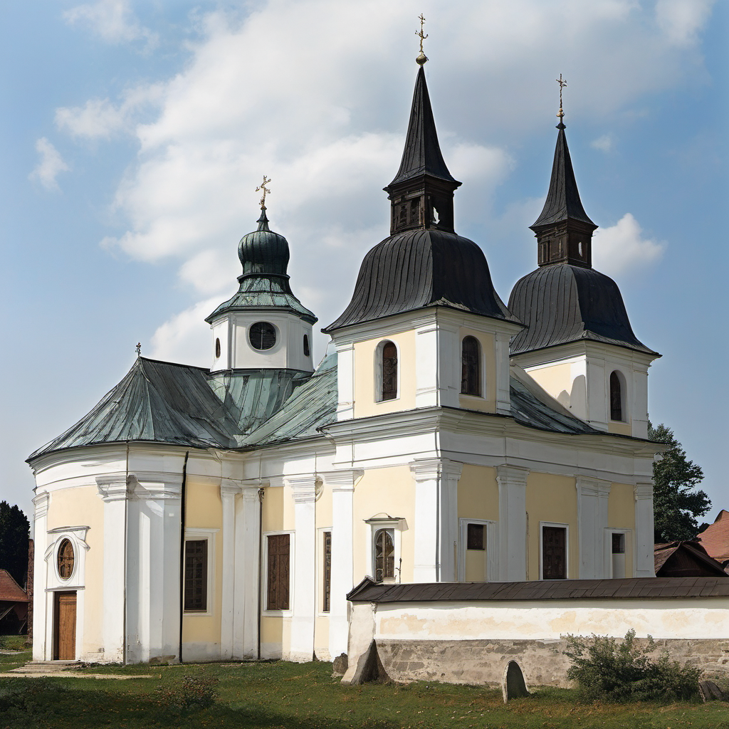 Historická podoba – Kostel svatého Václava (Zvole)