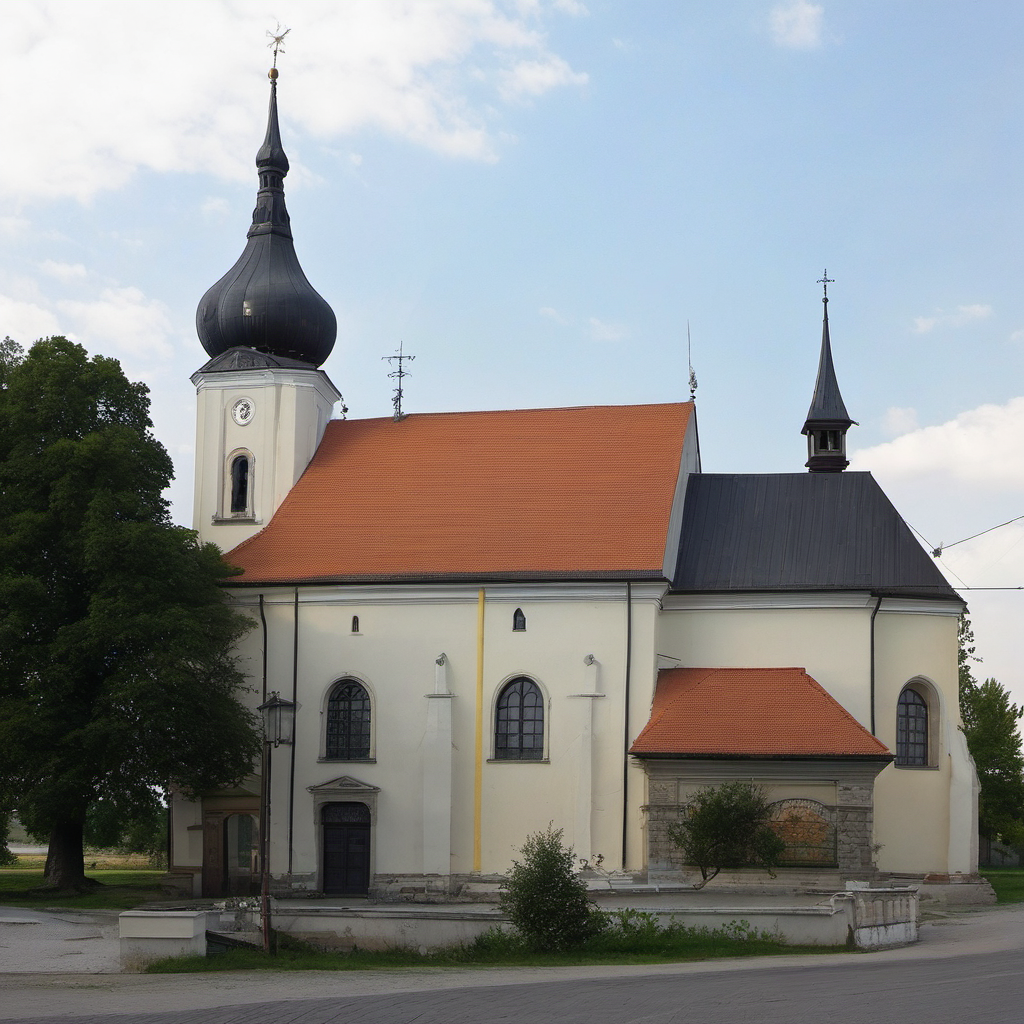 Historická podoba – Kostel svatého Václava a svatého Víta a Panny Marie
