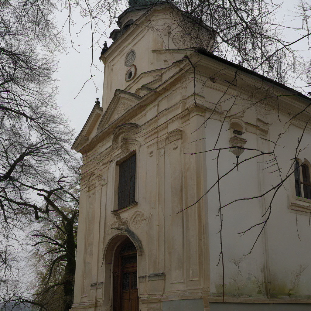 Historická podoba – Kostel svatého Víta (Tuchoměřice)