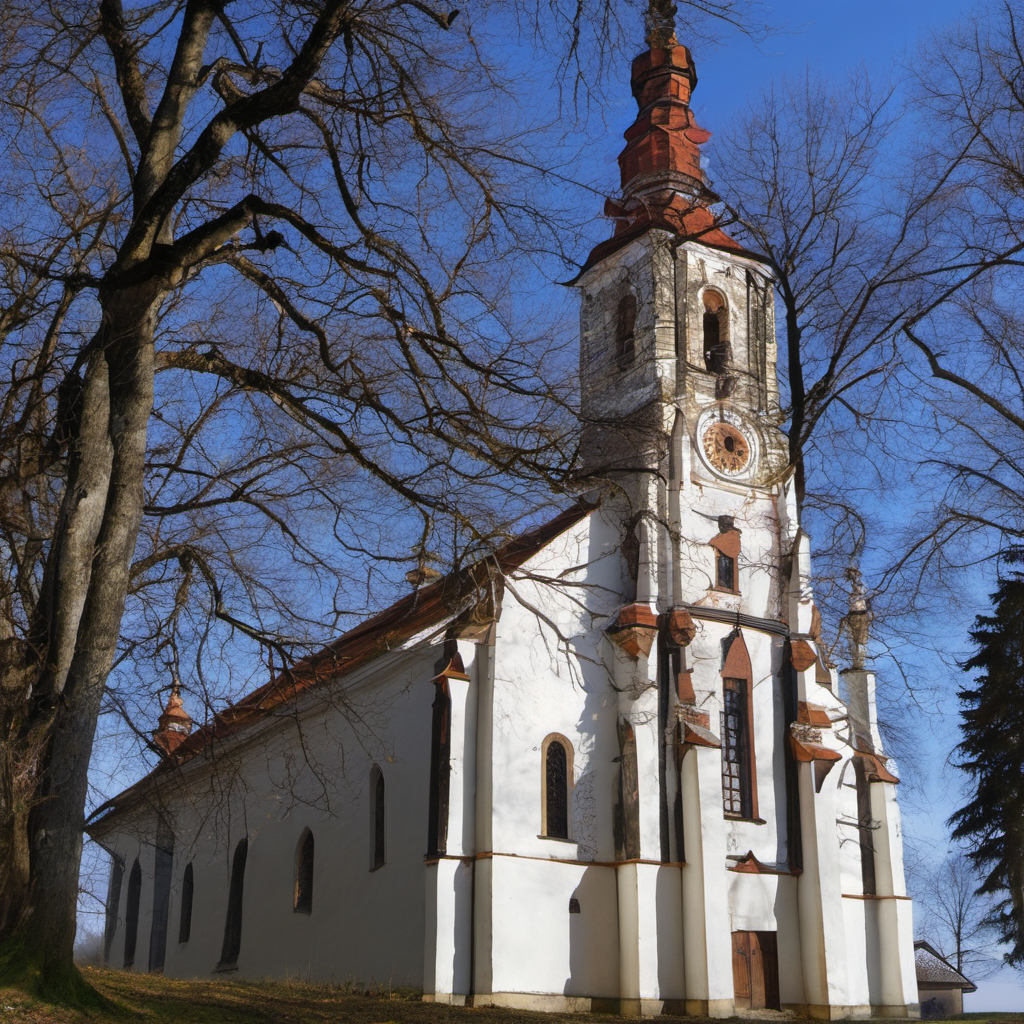 Historická podoba – kostel svatého Vavřince (Chrastava I)