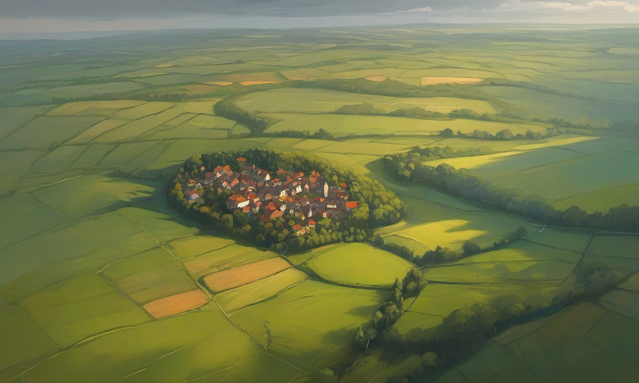 kostel svatého Vavřince (Klobouky u Brna) – aerial