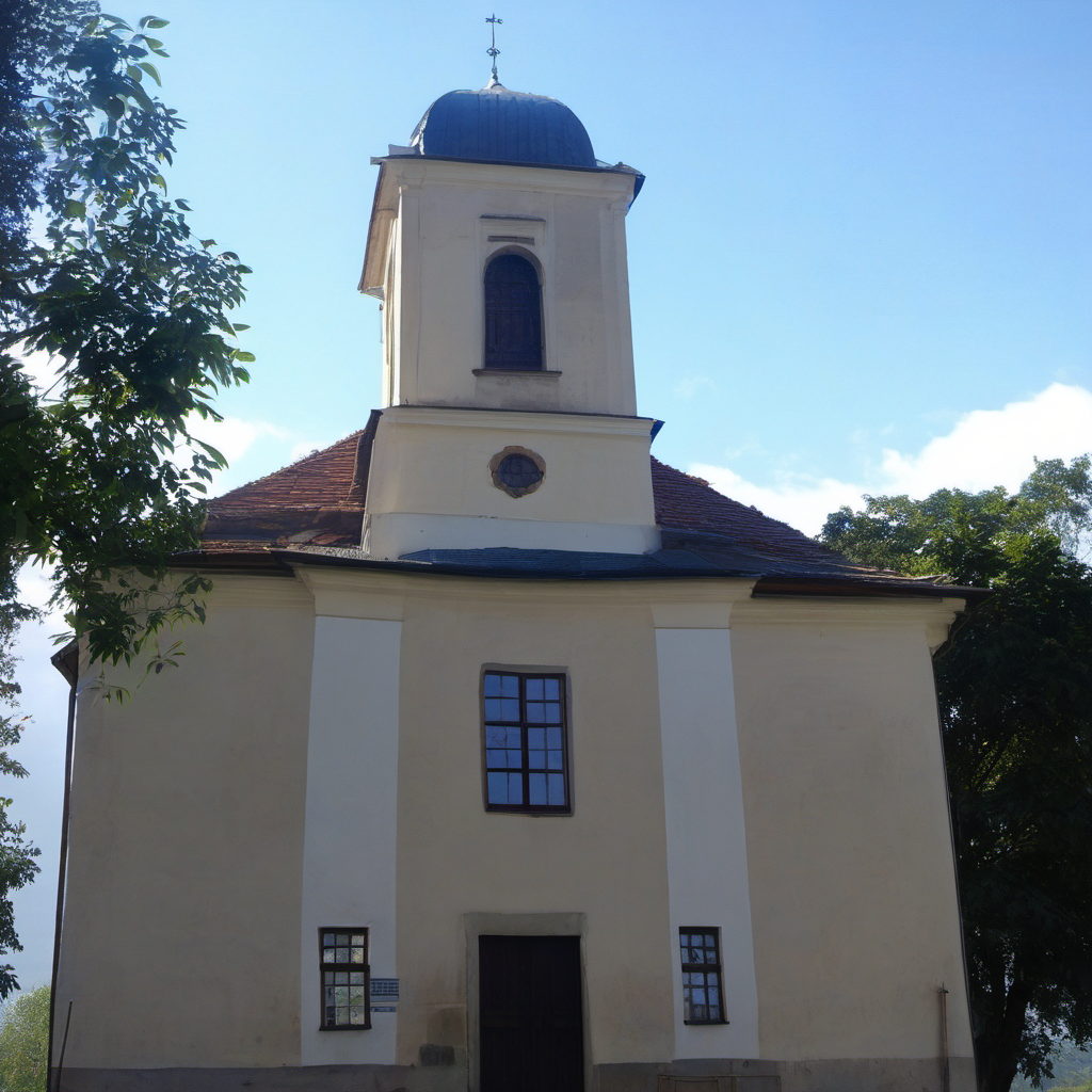 Historická podoba – Kostel svatého Vavřince (Krásensko)