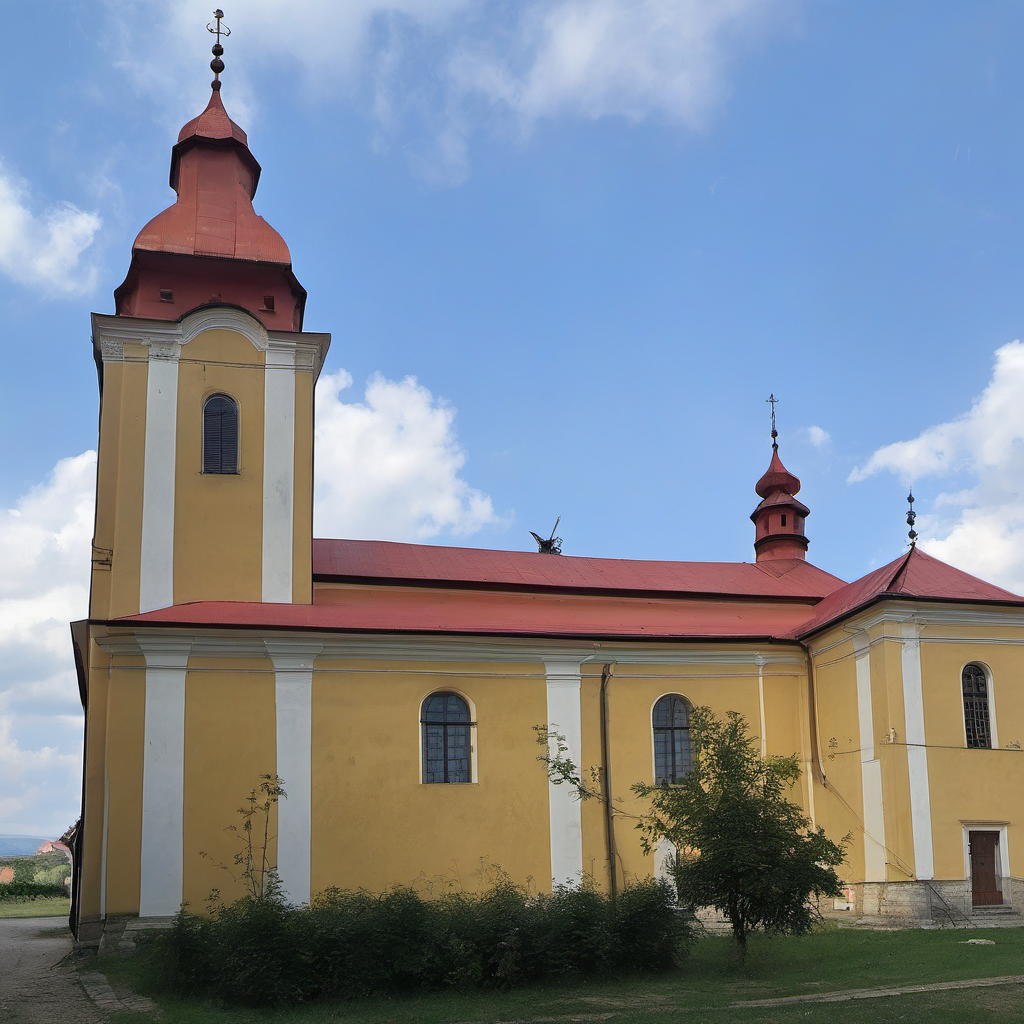 Historická podoba – kostel svatého Vavřince (Krasonice)