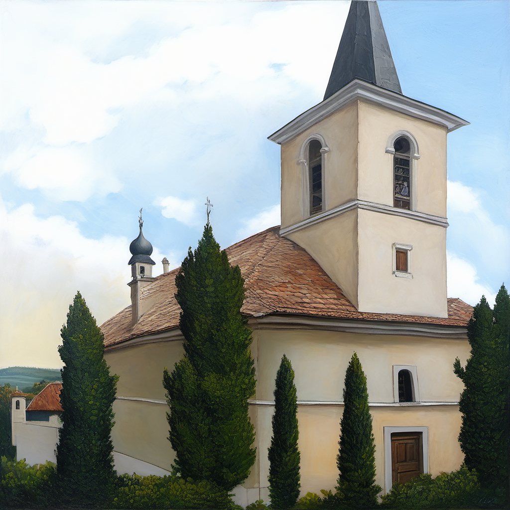 Historická podoba – kostel svatého Vavřince (Nezabudice)