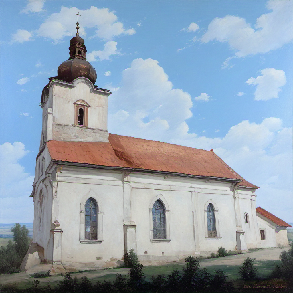 Historická podoba – Kostel svatého Vavřince (Prácheň)