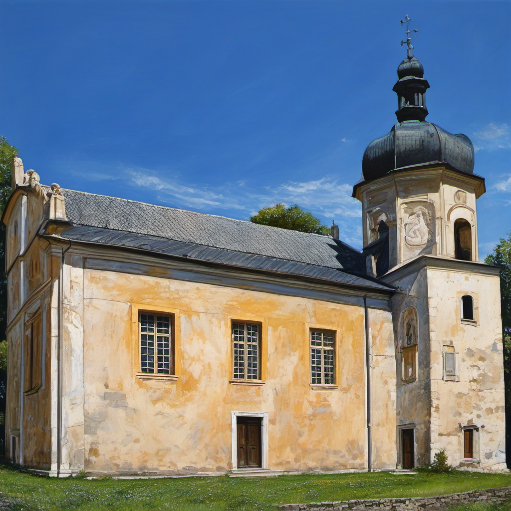 Historická podoba – Kostel svatého Vavřince (Verušičky)