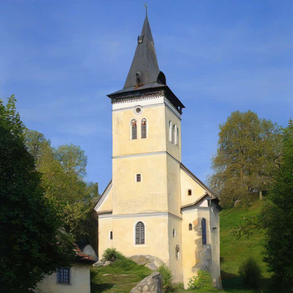 Historická podoba – Kostel svatého Vavřince (Vizovice)