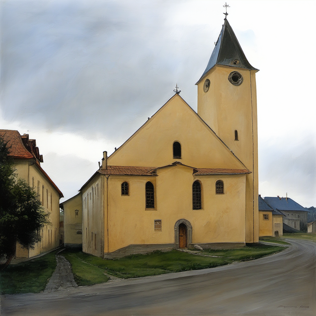 Historická podoba – Kostel svatého Vavřince (Zbraslavice)