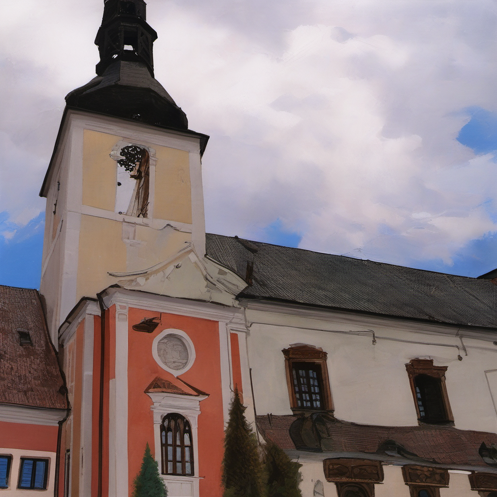 Historická podoba – Kostel svatého Vojtěcha (Broumov)