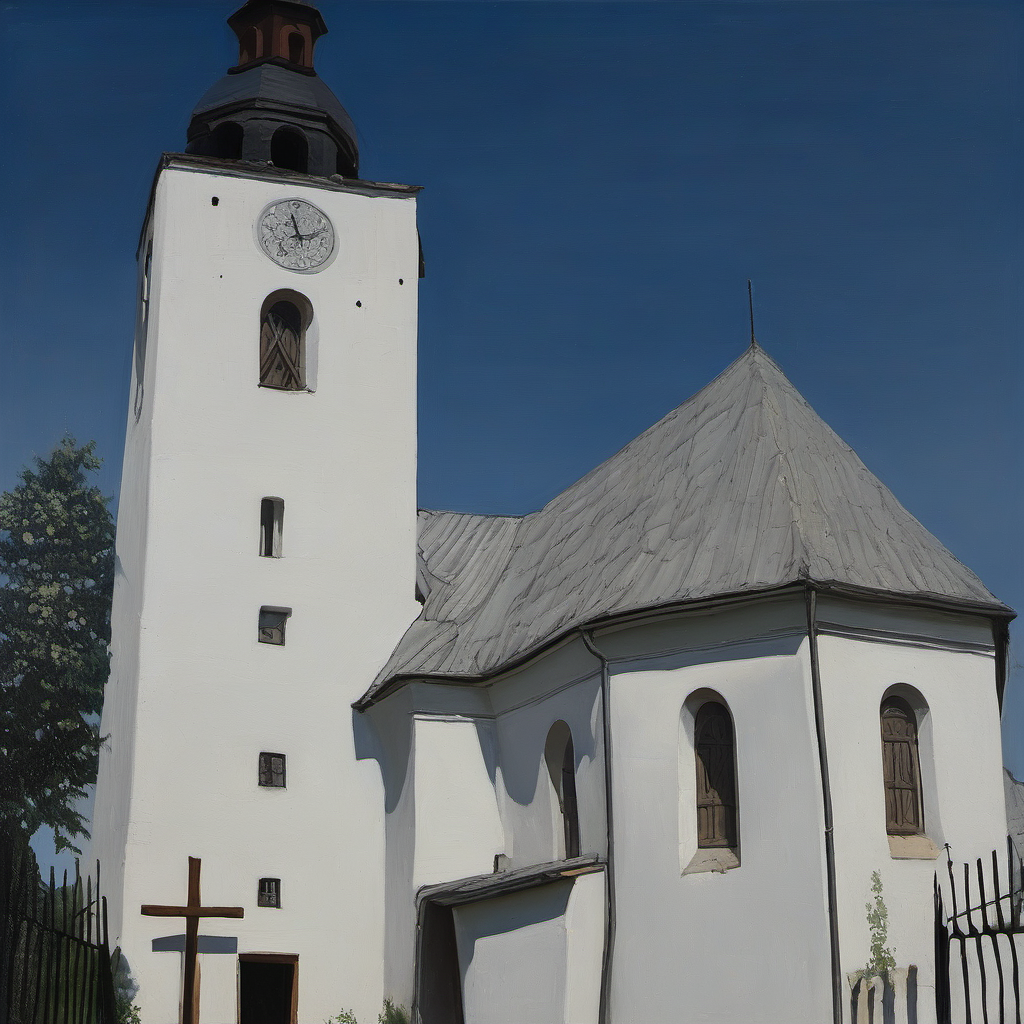 Historická podoba – Kostel Tří králů (Břidličná)