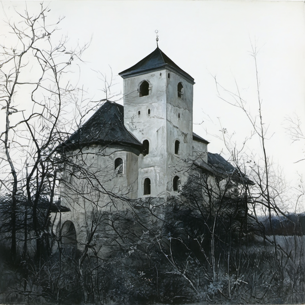 Historická podoba – Kostel Všech svatých (Albrechtice)