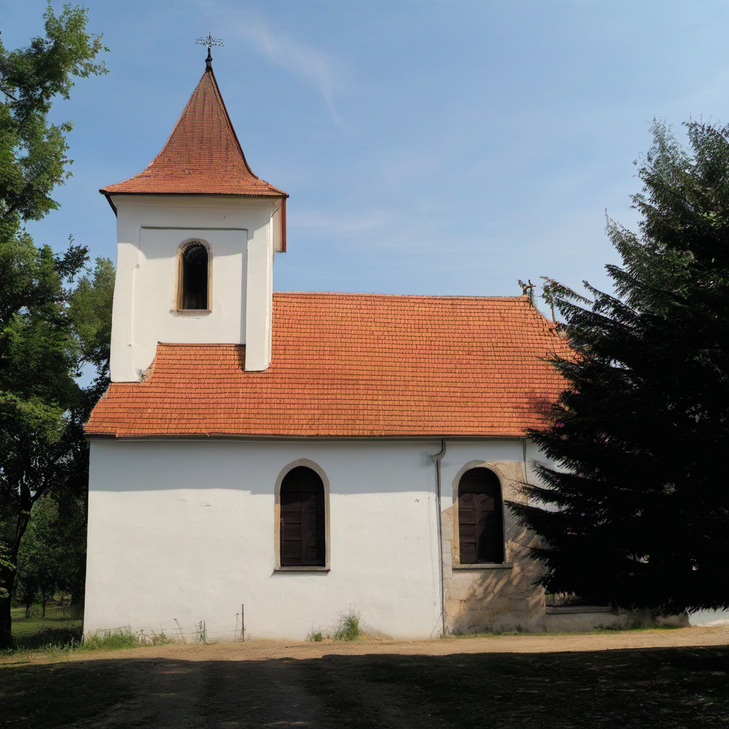 Historická podoba – Kostel Všech svatých (Arnultovice)