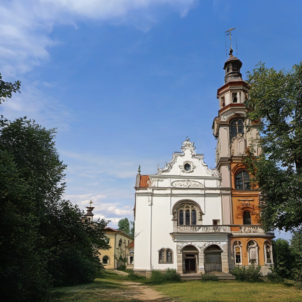 Historická podoba – kostel Zmrtvýchvstání