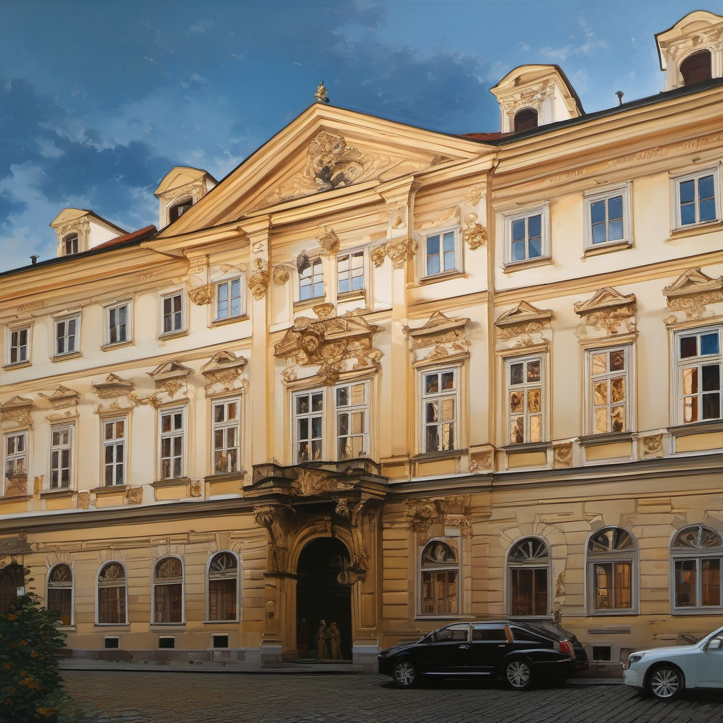 Historická podoba – Kounický palác v Panské