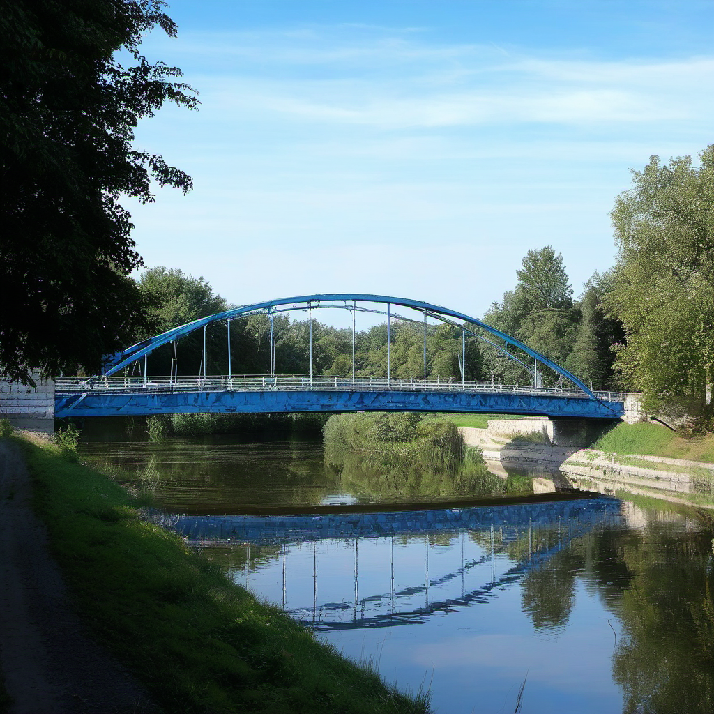 Historická podoba – Modrý most