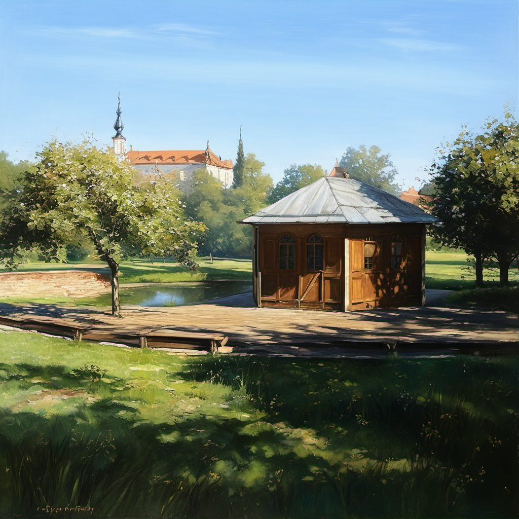 Historická podoba – Park Adolfa Borna