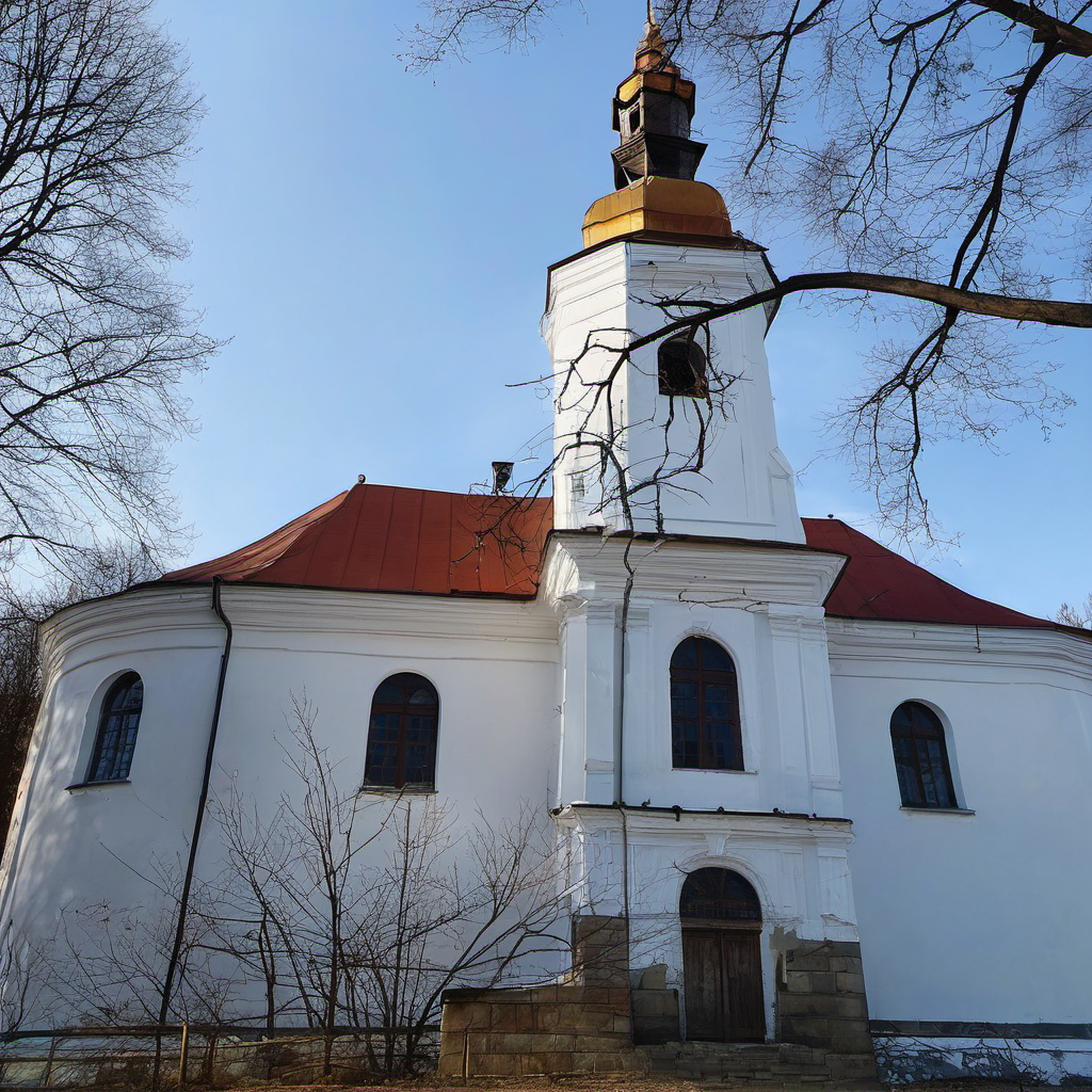 Historická podoba – poutní kostel svaté Anny