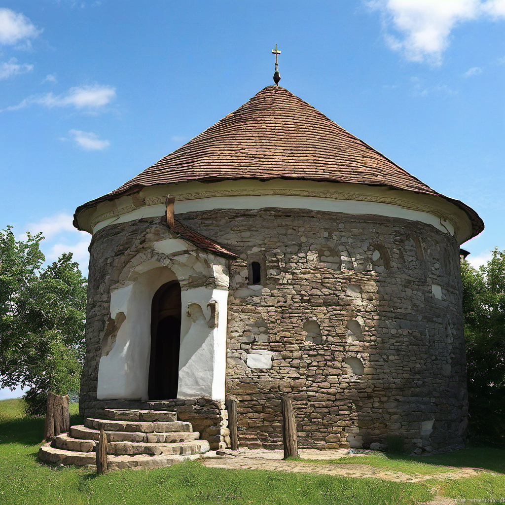 Historická podoba – rotunda sv. Oldřicha