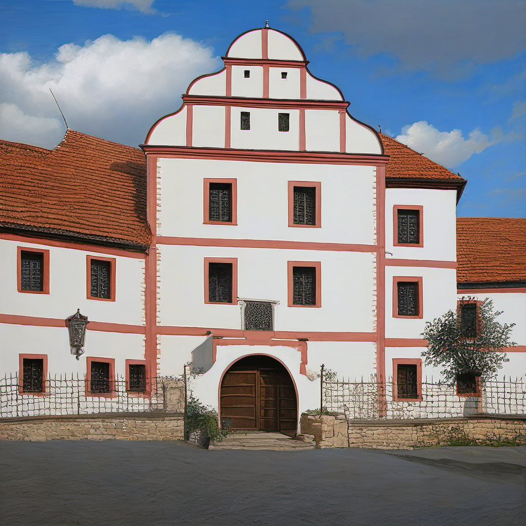 Historická podoba – Starý zámek Lnáře