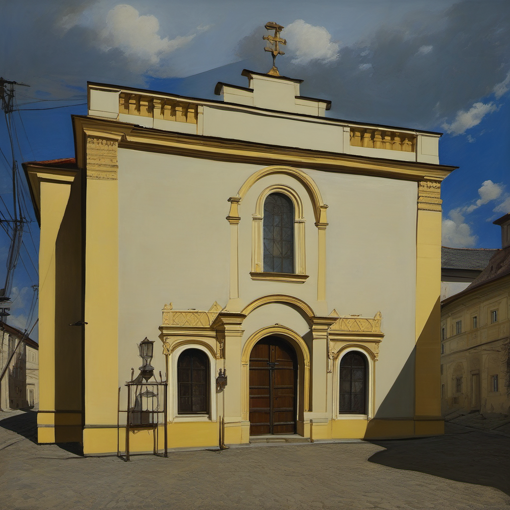 Historická podoba – synagoga v Jevíčku