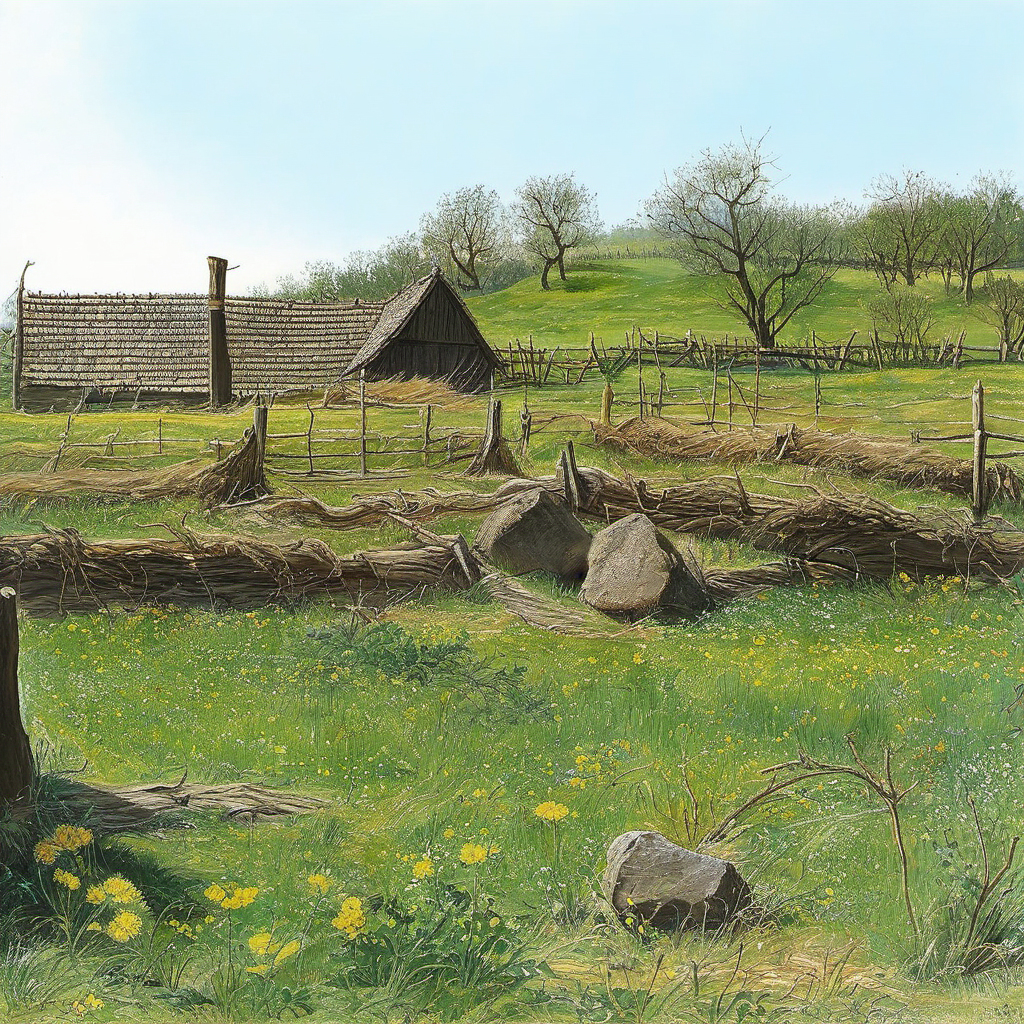 Historická podoba – tvrz Martinice